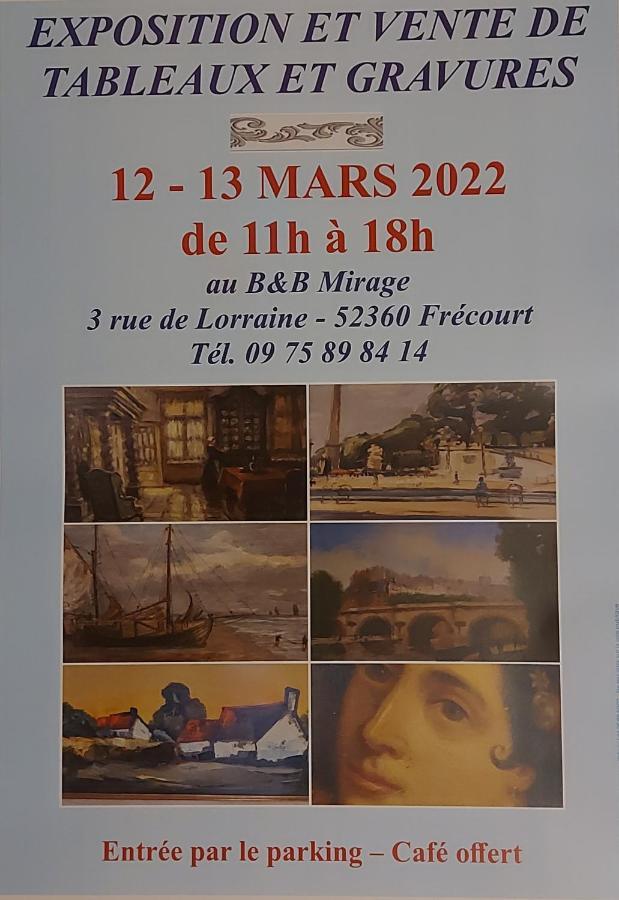 B&B Mirage Frecourt Bagian luar foto